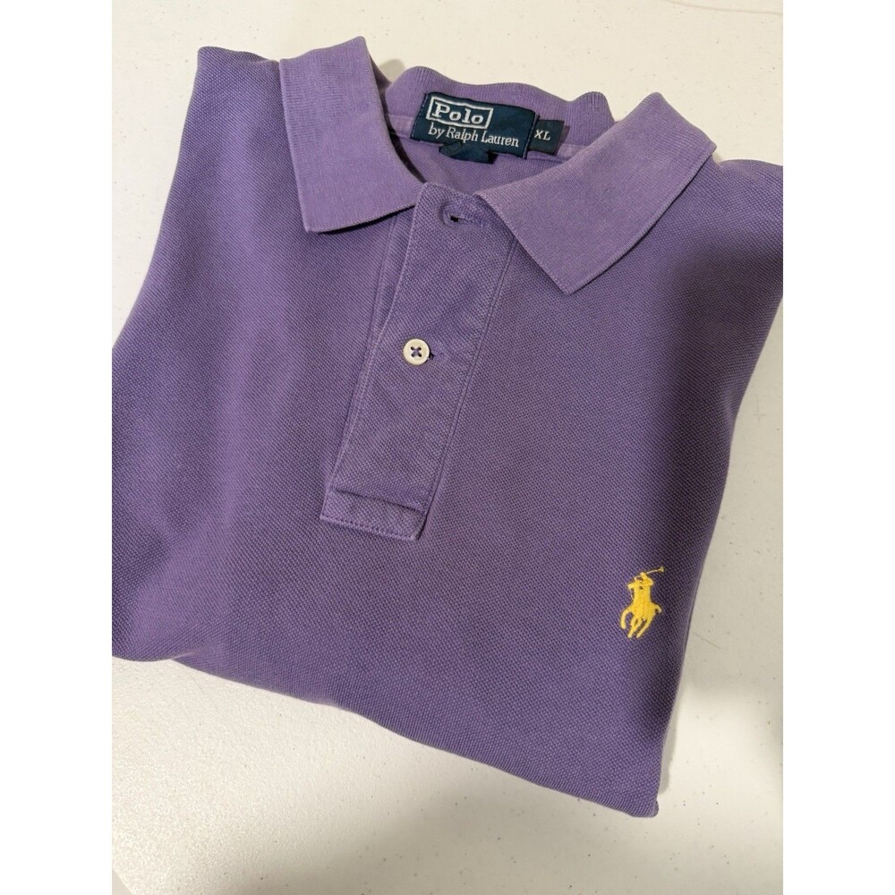 Polo By Ralph Lauren Men's Classic Cotton Short Sleeve Knit Polo Shirt Size XL